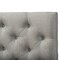 Baxton Studio Viviana Grey Upholstered Button-tufted Queen Size Headboard 120-6459 - alternate 3